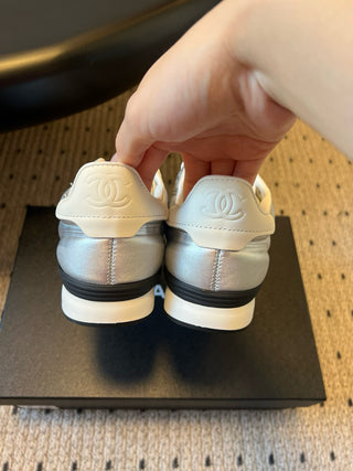 CHANE* Glossy Plaid Versatile Sneakers (German Training Shoes)