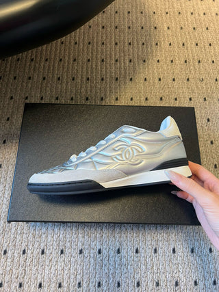 CHANE* Glossy Plaid Versatile Sneakers (German Training Shoes)