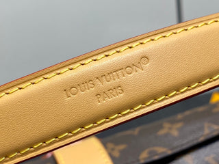 Vintage monogrammed underarm bag