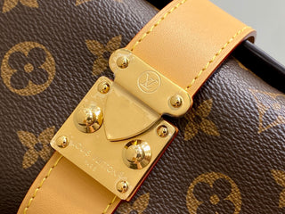 Vintage monogrammed underarm bag