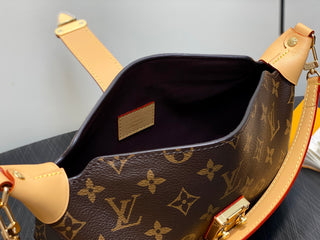 Vintage monogrammed underarm bag