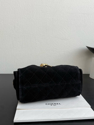 Chane* 26C Suede Black Min
