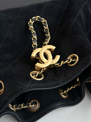 Chane* 26C Suede Black Min