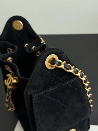 Chane* 26C Suede Black Min