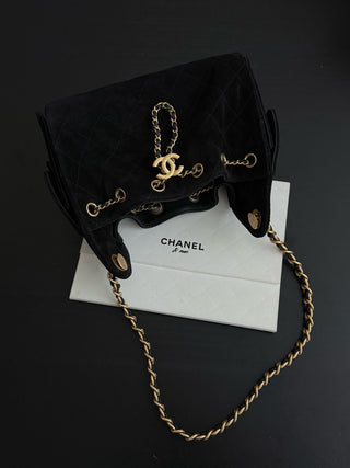 Chane* 26C Suede Black Min