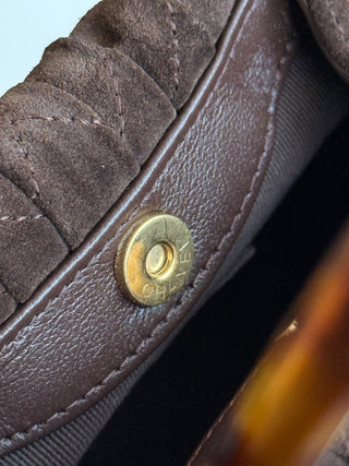 Chane* 26C Suede Ingot Handbag (Small)