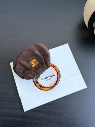 Chane* 26C Suede Ingot Handbag (Small)