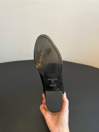 SARTOR* Retro Flared Cutout Cowboy Boots