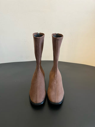 The Ro* Autumn/Winter New Retro Mid-Calf Boots