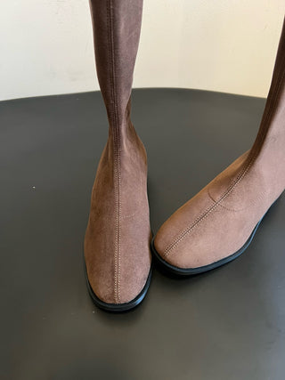 The Ro* Autumn/Winter New Retro Mid-Calf Boots