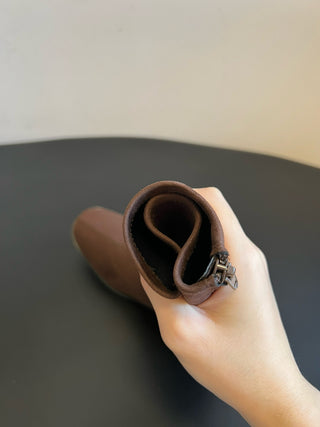 The Ro* Autumn/Winter New Retro Mid-Calf Boots