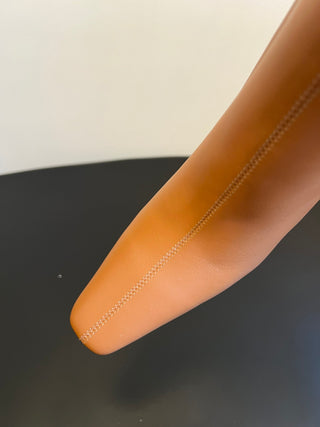 Saint Lauren* minimalist high-luxury classic pointed-toe high-heeled ankle boots