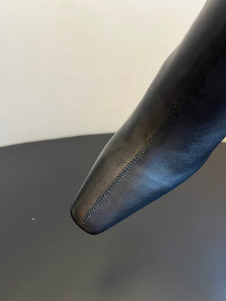 Saint Lauren* minimalist high-luxury classic pointed-toe high-heeled ankle boots