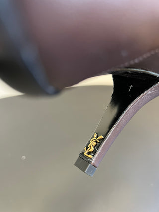 Saint Lauren* minimalist high-luxury classic pointed-toe high-heeled boots