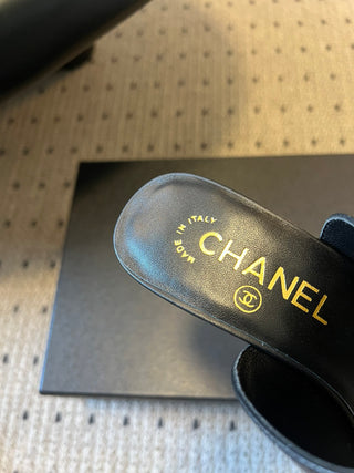 Spring/Summer New High-Heeled Mule Slippers