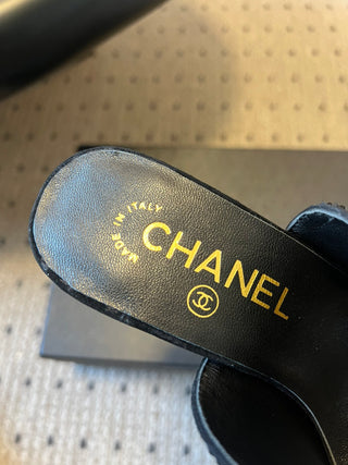 Spring/Summer New High-Heeled Mule Slippers