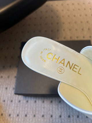 Spring/Summer New High-Heeled Mule Slippers