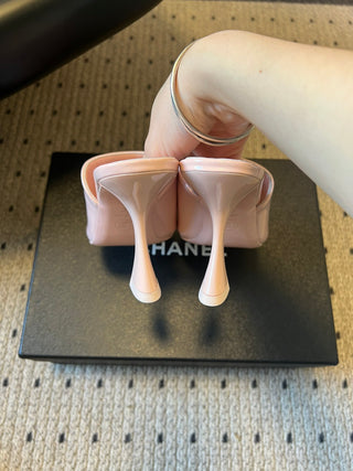 Spring/Summer New High-Heeled Mule Slippers