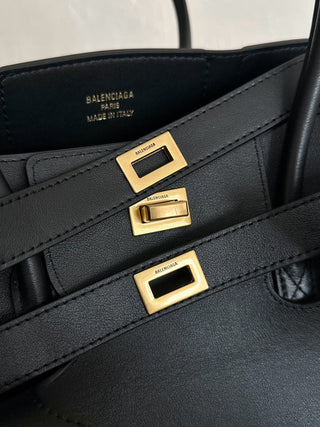 ba1enciaga Bel Air Black Gold Medium 🖤