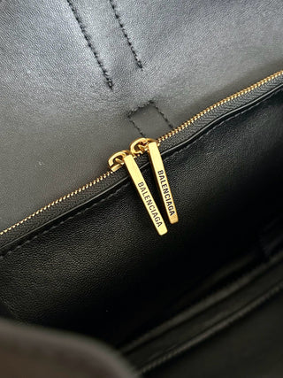 ba1enciaga Bel Air Black Gold Medium 🖤