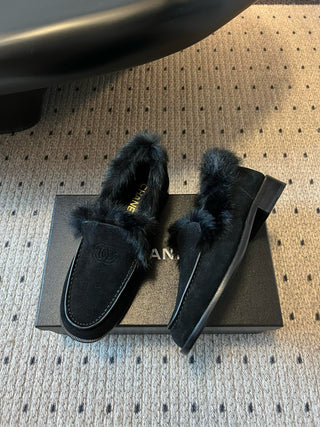 CHANE* Autumn/Winter New Plush Loafers