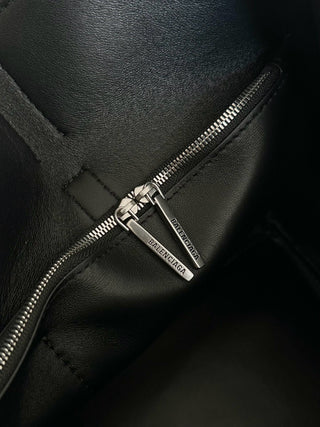 ba1enciaga bel air black and silver medium size 🖤