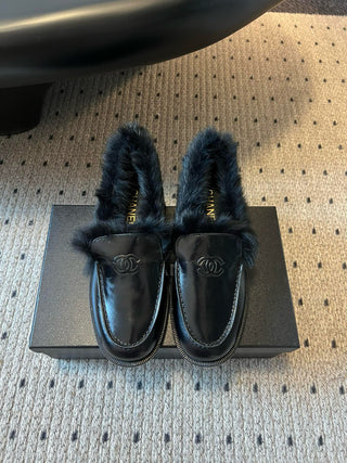 CHANE* Autumn/Winter New Plush Loafers