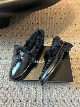 CHANE* Autumn/Winter New Plush Loafers