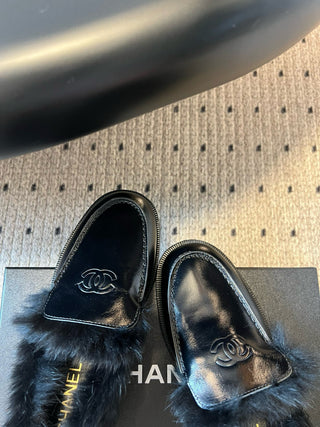 CHANE* Autumn/Winter New Plush Loafers