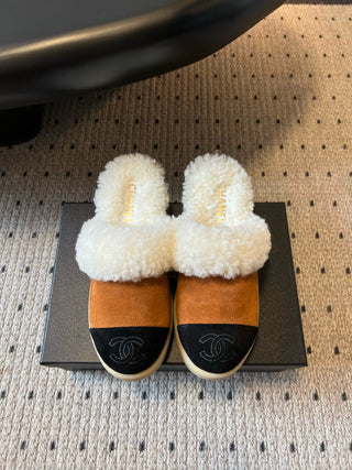 CHANE* Autumn/Winter New Sheepskin Slippers
