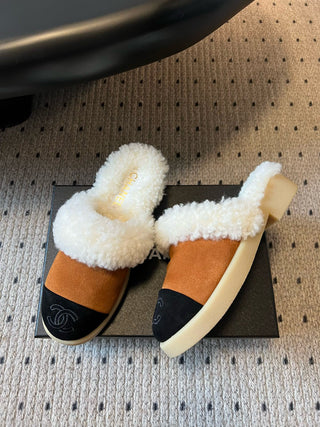 CHANE* Autumn/Winter New Sheepskin Slippers