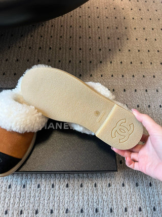 CHANE* Autumn/Winter New Sheepskin Slippers