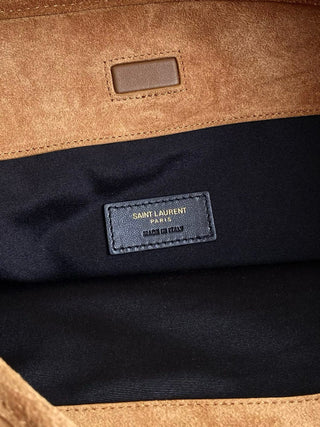 ys1 Niki Suede Bucket Bag, Caramel Color