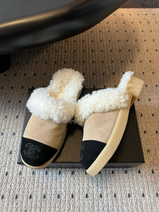 CHANE* Autumn/Winter New Sheepskin Slippers