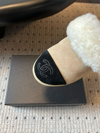 CHANE* Autumn/Winter New Sheepskin Slippers