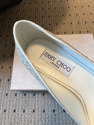 Elegant Rhinestone Bow Pointed-Toe High Heels