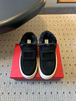 Autumn/Winter New Warm Fleece-Lined Casual Shoes