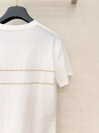 26 Early Spring New Arrival: Five-Pointed Star Embroidered Short-Sleeved T-Shirt