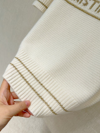 Limited Edition Christmas Knitted Short-Sleeve