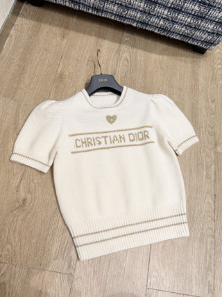 Limited Edition Christmas Knitted Short-Sleeve