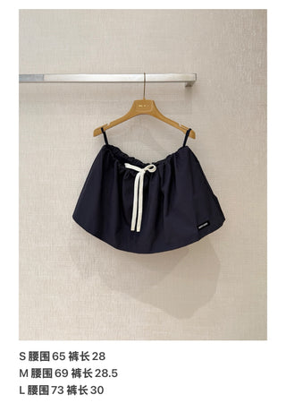 MiuMi*26 New Model: Dark Blue Mini Skirt