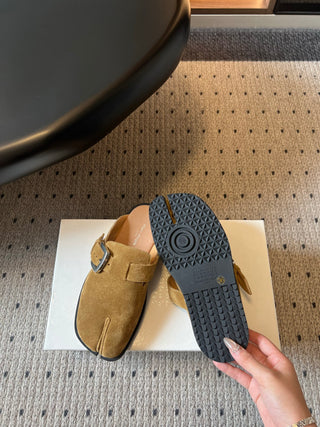 Maison Margiel*26ss Spring-Summer New Collection: Split-Toe Mules/Brogues with Straps
