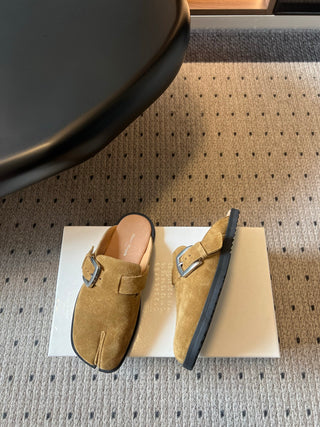 Maison Margiel*26ss Spring-Summer New Collection: Split-Toe Mules/Brogues with Straps