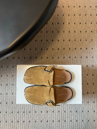 Maison Margiel*26ss Spring-Summer New Collection: Split-Toe Mules/Brogues with Straps