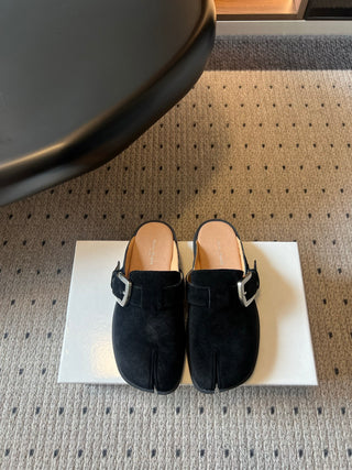 Maison Margiel*26ss Spring-Summer New Collection: Split-Toe Mules/Brogues with Straps