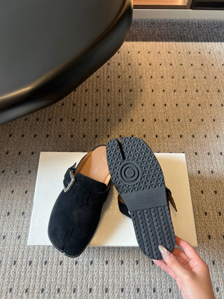 Maison Margiel*26ss Spring-Summer New Collection: Split-Toe Mules/Brogues with Straps
