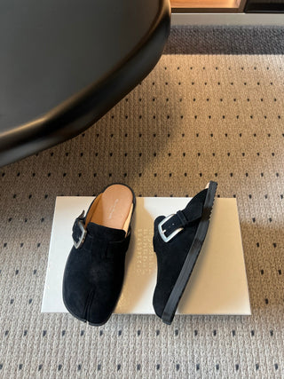 Maison Margiel*26ss Spring-Summer New Collection: Split-Toe Mules/Brogues with Straps