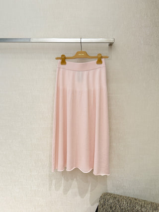 Loro Pian* knit collection semi-skirt