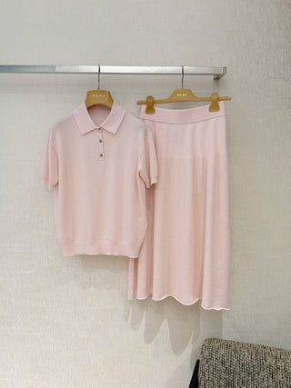 Loro Pian* knit collection semi-skirt