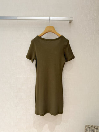 Miu Mi*26 Summer Collection: Knit Short-Sleeve Dress